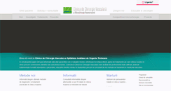 Desktop Screenshot of chirurgievasculara.ro